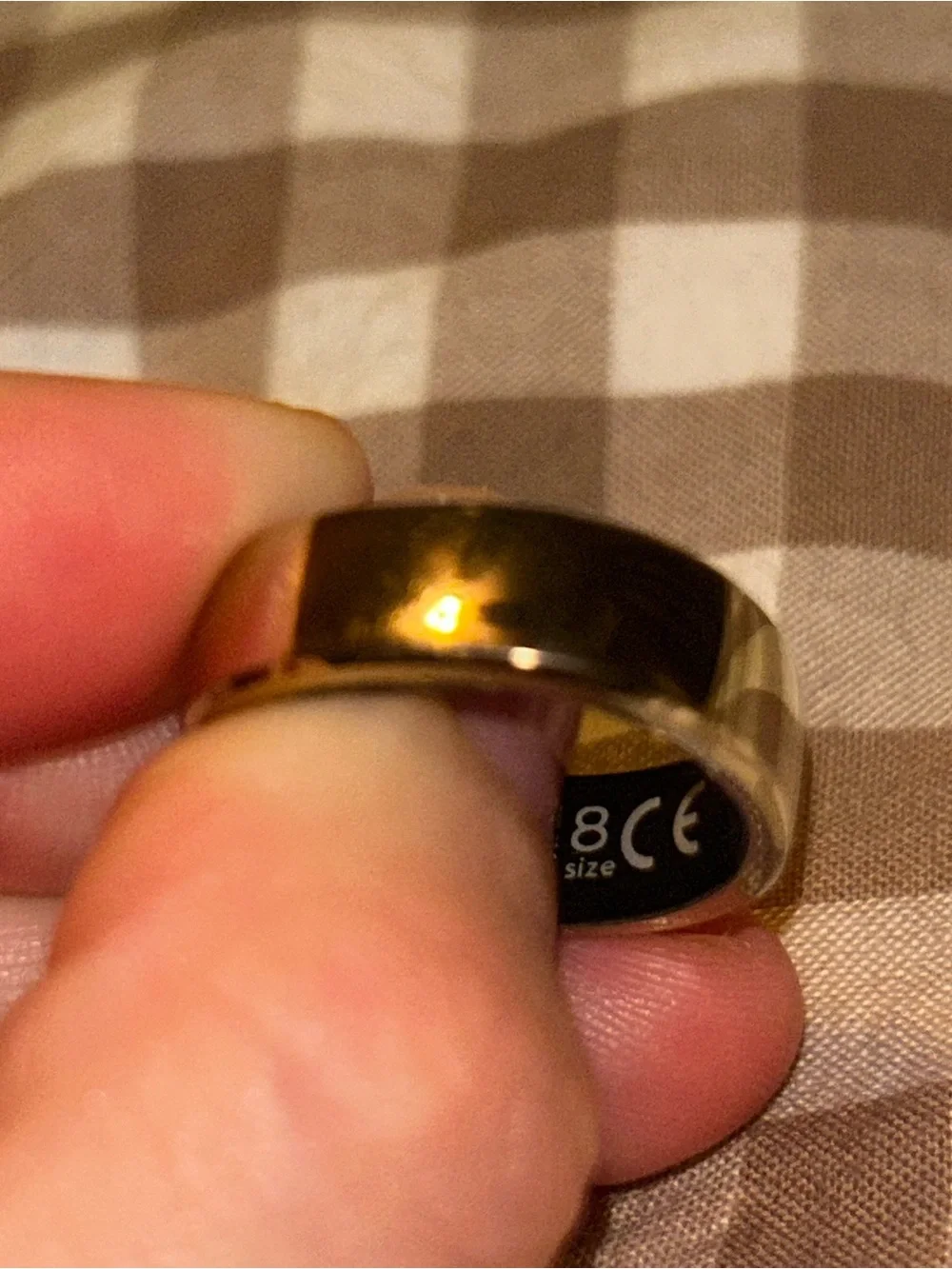 RingConn Gen 2 Smart Ring with Charging Case and Charging Cord